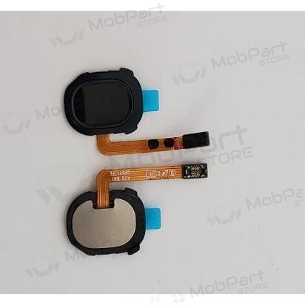Samsung A205 Galaxy A20 2019 εύκαμπτο καλώδιο with black fingerprint