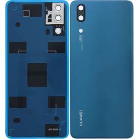 Huawei P20 πίσω κάλυμμα μπαταρίας (μπλε) (μεταχειρισμένος grade B, γνησια)