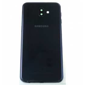 Samsung J610 Galaxy J6+ 2018 πίσω κάλυμμα μπαταρίας (μαύρος) (μεταχειρισμένος grade C, γνησια)