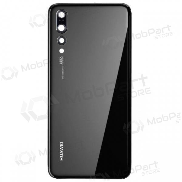 Huawei P20 Pro πίσω κάλυμμα μπαταρίας (μαύρος) (μεταχειρισμένος grade B, γνησια)