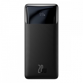Εξωτερική μπαταρία Power Bank Baseus Bipow 20W 10000mAh + MicroUSB 0.25m μαύρος PPBD050301