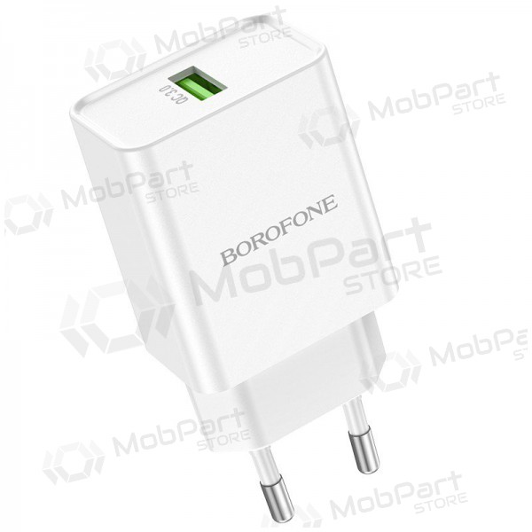 Φορτιστής Borofone BN5 QC 3.0 18W (άσπρο)