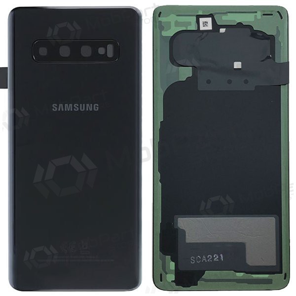 Samsung G973 Galaxy S10 πίσω κάλυμμα μπαταρίας μαύρος (Prism Black) (μεταχειρισμένος grade C, γνησια) Samsung G973 Galaxy S10 πίσω κάλυμμα μπαταρίας μαύρος (Prism Black) (μεταχειρισμένος grade C, γνησια)