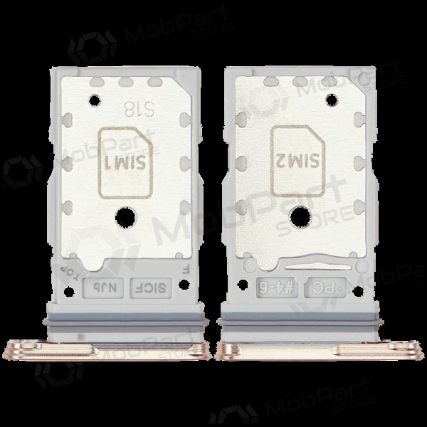 Samsung Galaxy S25, S25+ Dual Υποδοχή κάρτας SIM (ροζ / χρυσαφένιος) (γνησια)