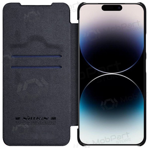 Samsung Galaxy S22 Plus θήκη „Nillkin Leather“ (μαύρος)