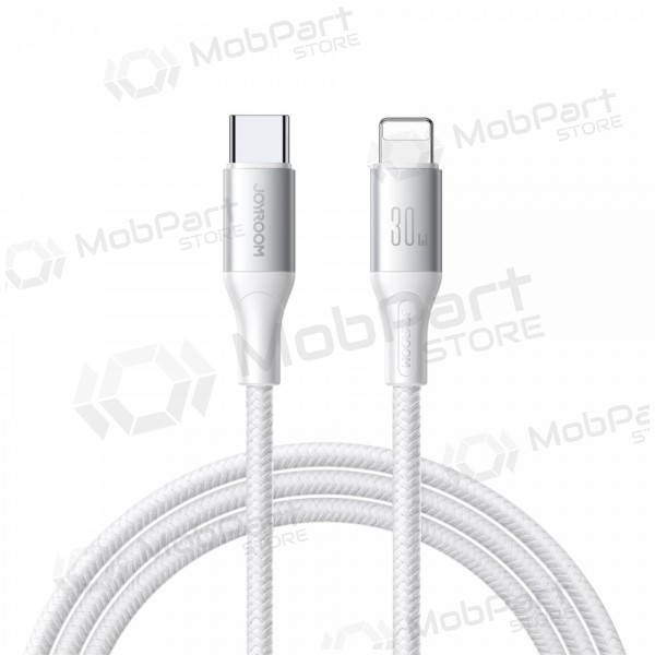 USB καλώδιο Joyroom S-A28 USB-C to Lightning 30W 1.0m άσπρο