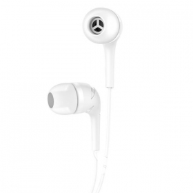Handsfree ακουστικα Hoco M40 3,5mm (άσπρο)