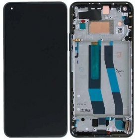 Xiaomi Mi 11 Lite, Mi 11 Lite 5G NE οθόνη (μαύρος) (με πλαίσιο) (Premium)