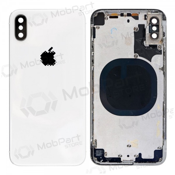 Apple iPhone X πίσω κάλυμμα μπαταρίας (ασήμι) (μεταχειρισμένος grade B, γνησια) Apple iPhone X πίσω κάλυμμα μπαταρίας (ασήμι) (μεταχειρισμένος grade B, γνησια)