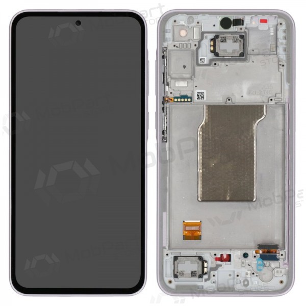Ekranas Samsung A356 A35 5G su lietimui jautriu stikliuku και rėmeliu Awesome Lilac γνησια (service pack)