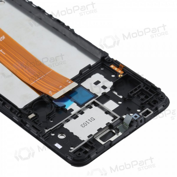 Samsung Galaxy A12 οθόνη (μαύρος) (με πλαίσιο) (γνησια) Samsung Galaxy A12 οθόνη (μαύρος) (με πλαίσιο) (γνησια)