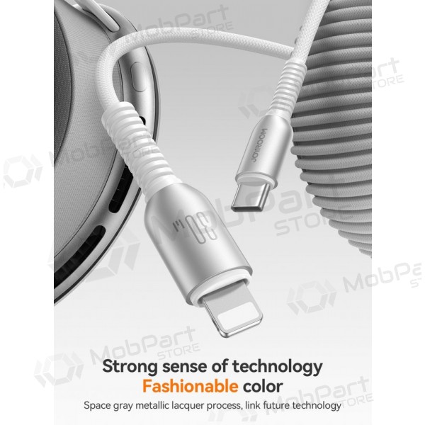 USB καλώδιο Joyroom S-A51 USB-C to Lightning 30W 1.2m γκρί