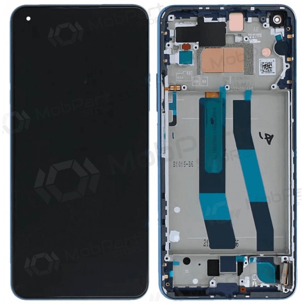 Xiaomi 11 Lite 5G NE οθόνη (μπλε) (με πλαίσιο) (γνησια)
