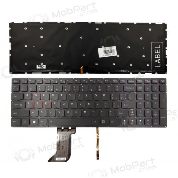 Lenovo: Ideapad Y700, Y700-15 πληκτρολόγιο Lenovo: Ideapad Y700, Y700-15 πληκτρολόγιο