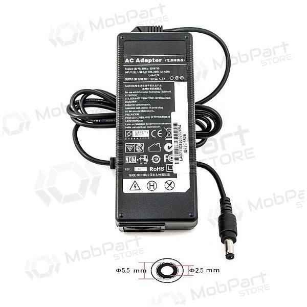 LENOVO 72W: 16V, 4.5A τροφοδοτικό laptop LENOVO 72W: 16V, 4.5A τροφοδοτικό laptop