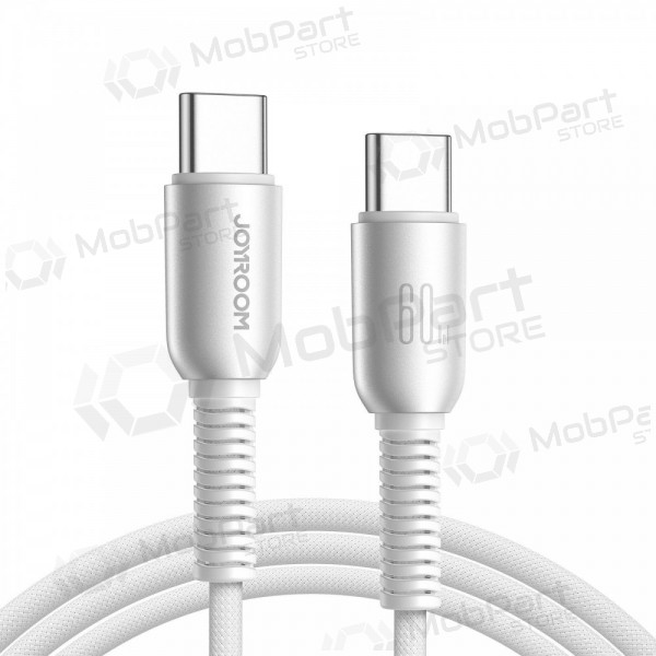 USB καλώδιο Joyroom S-A51 USB-C to USB-C 60W 1.2m γκρί