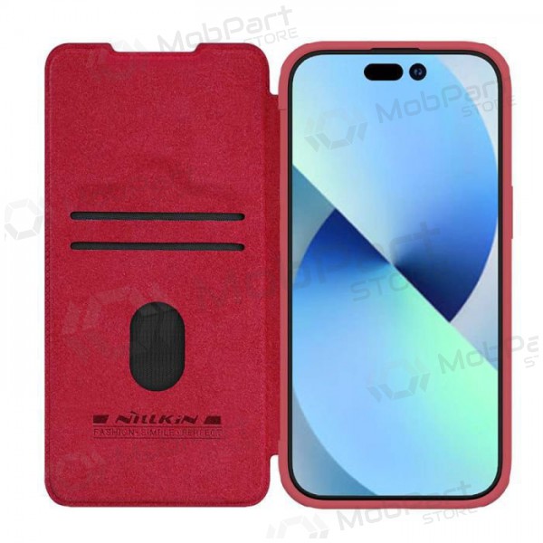 Apple iPhone 14 Pro θήκη „Nillkin Leather“ (το κόκκινο)
