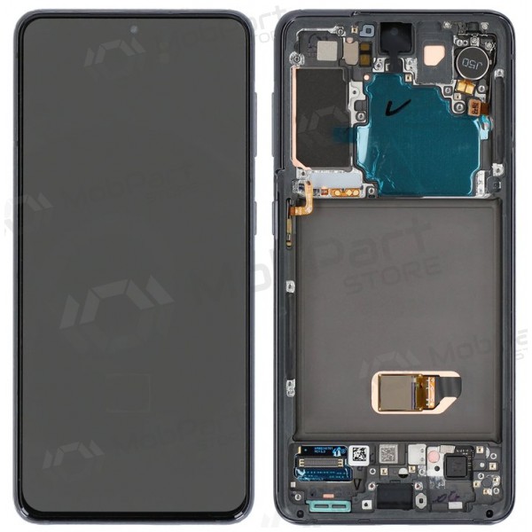 Samsung Galaxy S21 5G οθόνη (γκρί) (με πλαίσιο) (γνησια) Samsung Galaxy S21 5G οθόνη (γκρί) (με πλαίσιο) (γνησια)