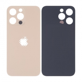Apple iPhone 13 Pro πίσω κάλυμμα μπαταρίας (χρυσαφένιος) (bigger hole for camera)