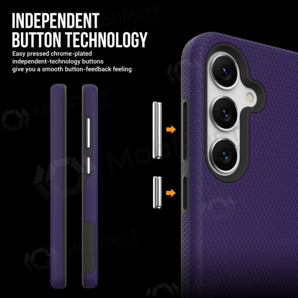 Θήκη Perfectionists Triangle Case Samsung S901 S22 5G μωβ