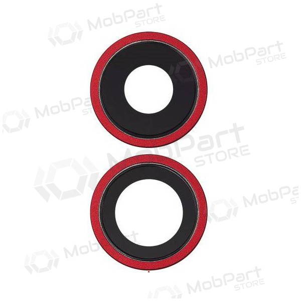 Apple iPhone 11 τζαμάκι κάμερας (2τεμ) (το κόκκινο) (με πλαίσιο) Apple iPhone 11 τζαμάκι κάμερας (2τεμ) (το κόκκινο) (με πλαίσιο)