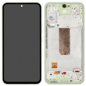 Samsung Galaxy A54 5G οθόνη (ανοιχτό πράσινο) (με πλαίσιο) (γνησια)