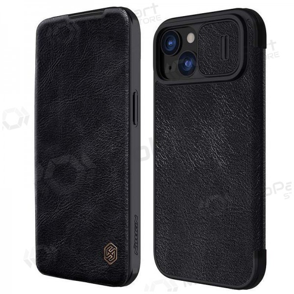 Apple iPhone 14 Pro Max θήκη „Nillkin Leather“ (μαύρος)