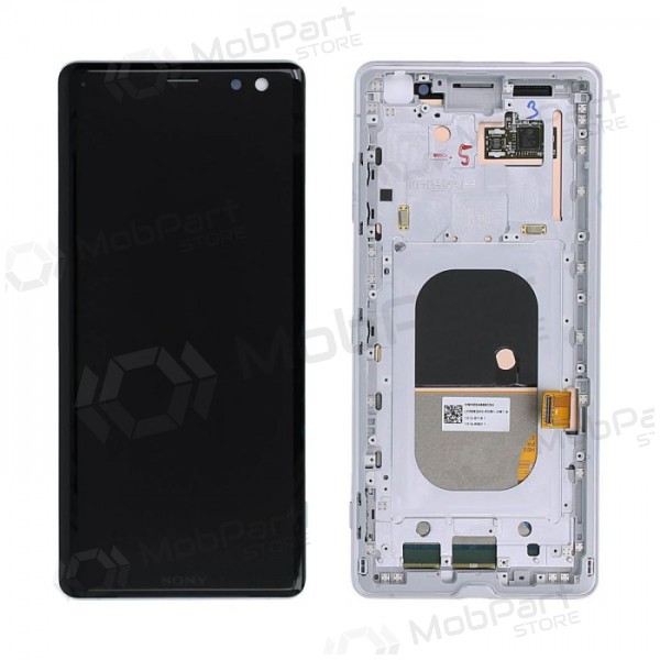 Sony Xperia XZ3 H8416 / H9436 οθόνη (άσπρο) (με πλαίσιο) (μεταχειρισμένος grade A, γνησια) Sony Xperia XZ3 H8416 / H9436 οθόνη (άσπρο) (με πλαίσιο) (μεταχειρισμένος grade A, γνησια)