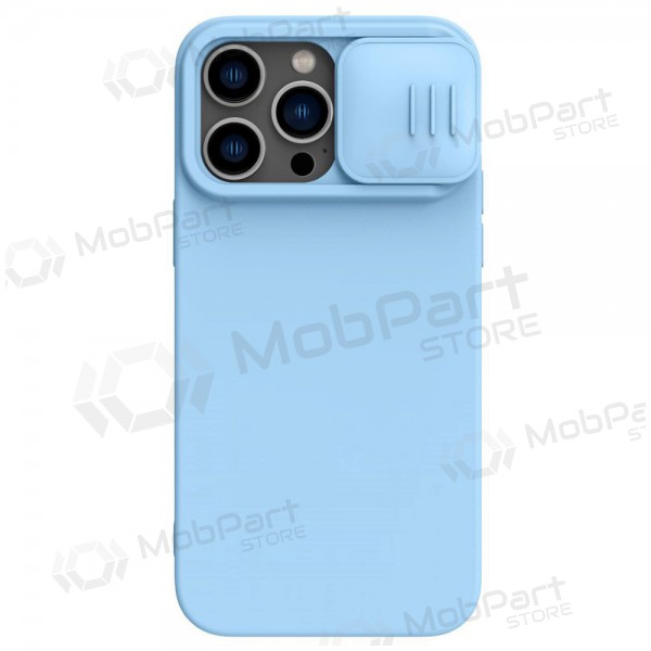 Apple iPhone 15 Pro Max θήκη „Nillkin Silicone“ (γαλάζιο)