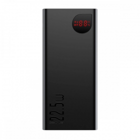 Εξωτερική μπαταρία Power Bank Baseus Adaman 22.5W 20000mAh + Type-C 0.3m μαύρος PPAD070101