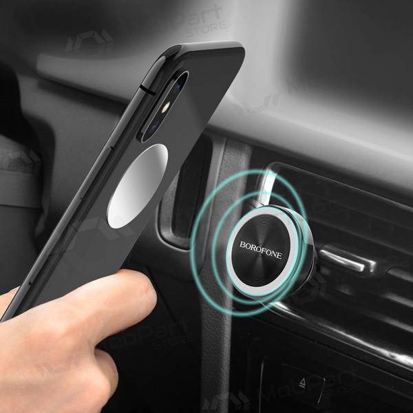 Automobilinis Γενικής telefono laikiklis Borofone BH6, tvirtinamas ant ventiliacijos grotelių, magnetinis, μαύρος