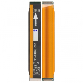 Samsung G990 Galaxy S21 FE 5G pagrindinė εύκαμπτο καλώδιο (OCTA) (service pack) (γνησια)