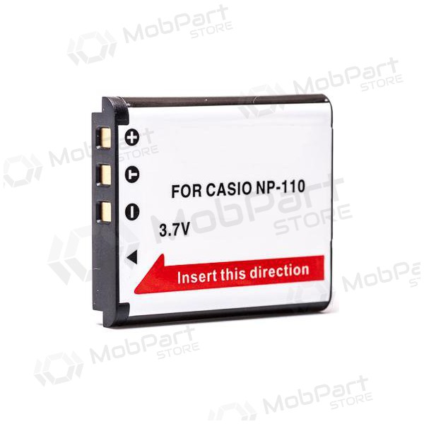 Casio NP-110 φωτογραφική μπαταρία / συσσωρευτής Casio NP-110 φωτογραφική μπαταρία / συσσωρευτής