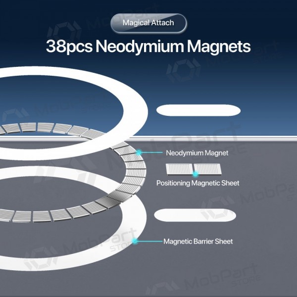 Θήκη Apple iPhone Air "Dux Ducis Clin Magsafe" (διαφανής)