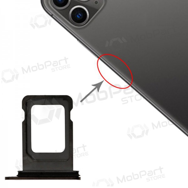 Apple iPhone 11 Pro / 11 Pro Max Υποδοχή κάρτας SIM γκρί (space grey) Apple iPhone 11 Pro / 11 Pro Max Υποδοχή κάρτας SIM γκρί (space grey)