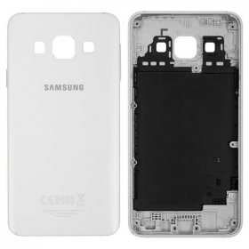 Samsung A300F Galaxy A3 πίσω κάλυμμα μπαταρίας άσπρο (Pearl White) (μεταχειρισμένος grade A, γνησια)