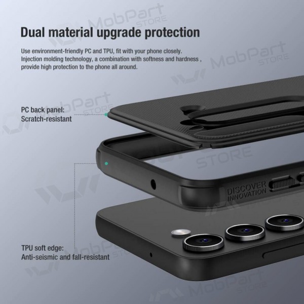 Samsung Galaxy A23 θήκη „Nillkin Frosted Shield“ (μαύρος) Samsung Galaxy A23 θήκη „Nillkin Frosted Shield“ (μαύρος)