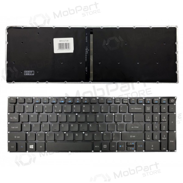Acer: Aspire E5-573, E5-573TG πληκτρολόγιο Acer: Aspire E5-573, E5-573TG πληκτρολόγιο