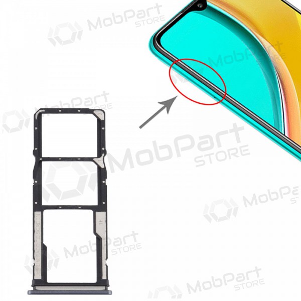 Xiaomi Redmi 9 Υποδοχή κάρτας SIM (γκρί)