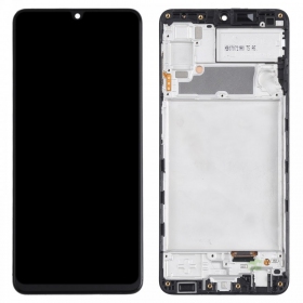 Samsung Galaxy A22 4G οθόνη (μαύρος) (με πλαίσιο) (γνησια)