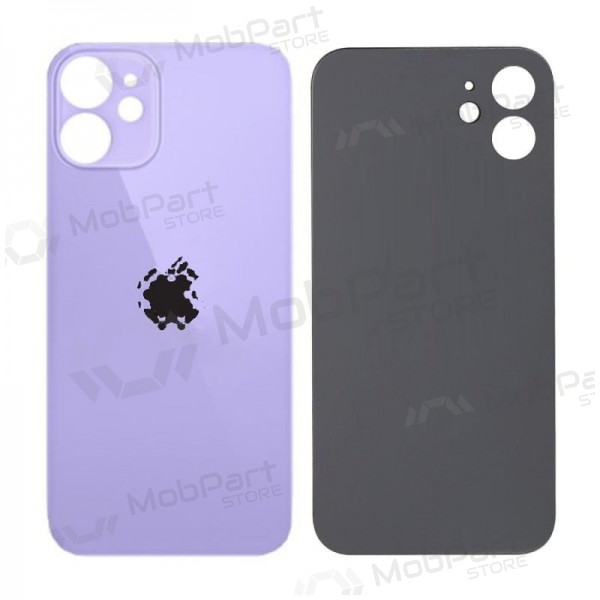 Apple iPhone 12 mini πίσω κάλυμμα μπαταρίας (μωβ) (bigger hole for camera) Apple iPhone 12 mini πίσω κάλυμμα μπαταρίας (μωβ) (bigger hole for camera)