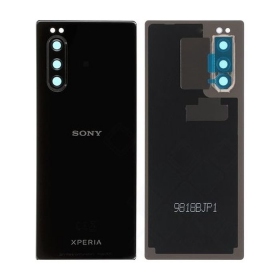 Sony J9210 Xperia 5 πίσω κάλυμμα μπαταρίας (μαύρος) (μεταχειρισμένος grade C, γνησια)