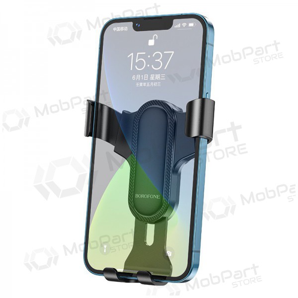 Automobilinis Γενικής telefono laikiklis Borofone BH74 tvirtinamas ant ventiliacijos grotelių, μαύρος