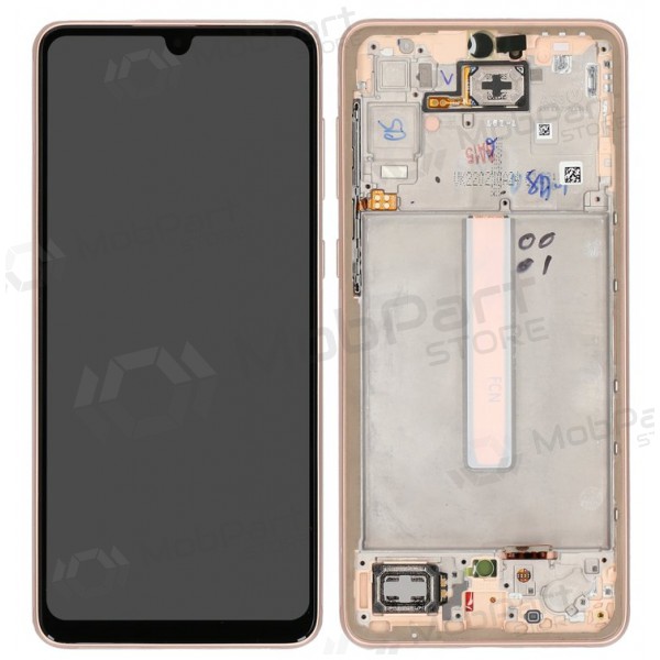 Samsung Galaxy A33 5G οθόνη (Peach) (με πλαίσιο) (γνησια) Samsung Galaxy A33 5G οθόνη (Peach) (με πλαίσιο) (γνησια)