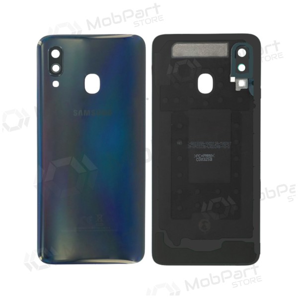 Samsung A405 Galaxy A40 2019 πίσω κάλυμμα μπαταρίας (μαύρος) (μεταχειρισμένος grade C, γνησια) Samsung A405 Galaxy A40 2019 πίσω κάλυμμα μπαταρίας (μαύρος) (μεταχειρισμένος grade C, γνησια)