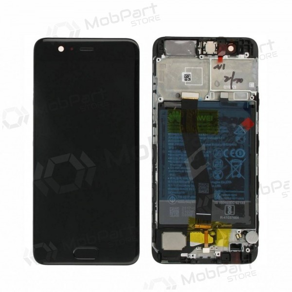 Huawei P10 οθόνη (μαύρος) (με πλαίσιο και μπαταρία) (μεταχειρισμένος grade B, γνησια) Huawei P10 οθόνη (μαύρος) (με πλαίσιο και μπαταρία) (μεταχειρισμένος grade B, γνησια)