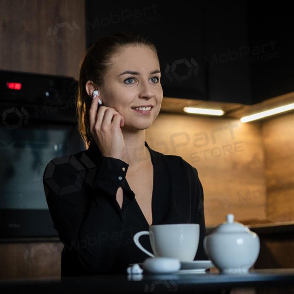Ασύρματος handsfree ακουστικα 3mk LifePods (άσπρο) Ασύρματος handsfree ακουστικα 3mk LifePods (άσπρο)