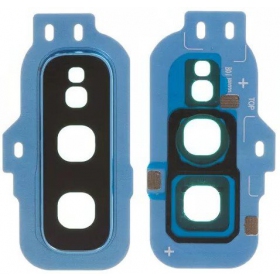 Samsung G970 Galaxy S10e τζαμάκι κάμερας μπλε (Prism Blue)