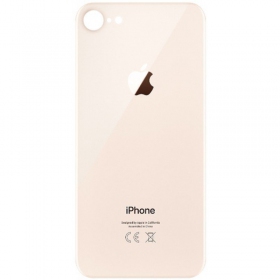 Apple iPhone 8 πίσω κάλυμμα μπαταρίας (χρυσαφένιος) (bigger hole for camera)