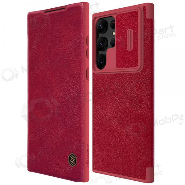 Samsung Galaxy S22 Plus θήκη „Nillkin Leather“ (το κόκκινο)